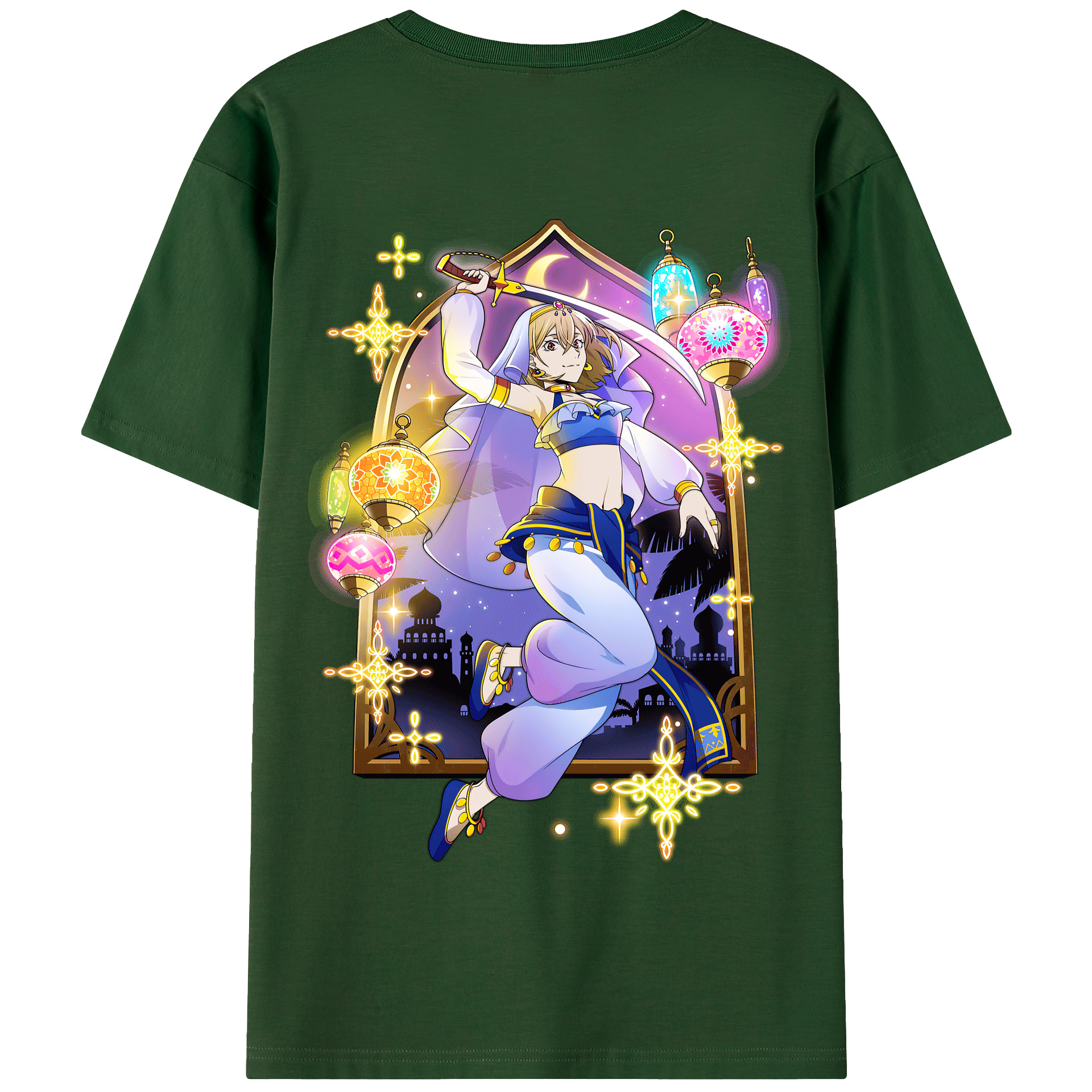 （画像用） 文豪ストレイドッグス Bungo Stray Dogs 綿100％半袖Tシャツ（背面プリント）